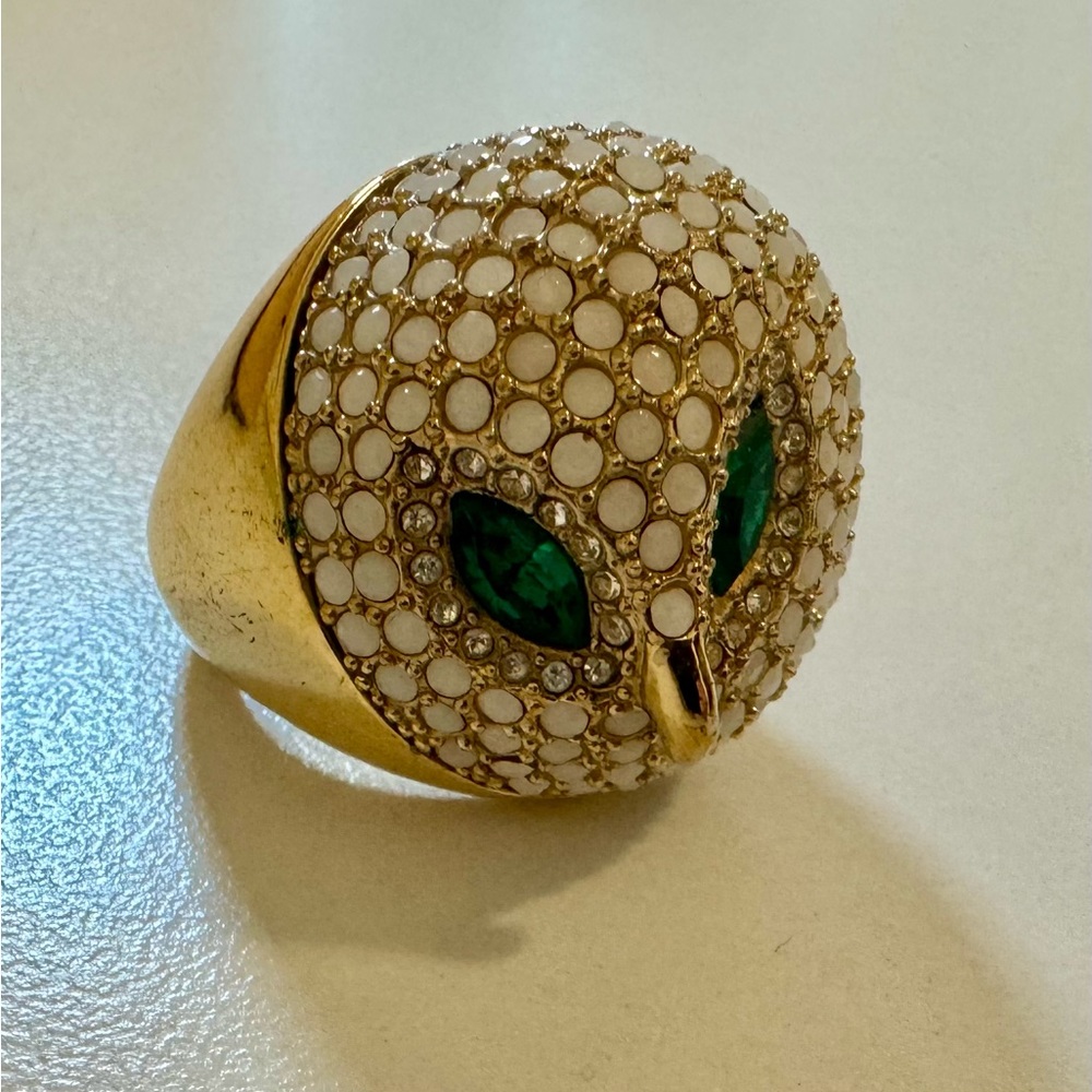 Owl statement ring - Picture 4 of 5